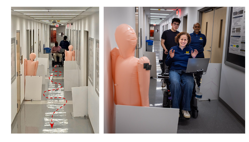 CoNav Chair: wheelchair user study in the built environment
